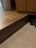 リフォーム框もキレイに収まっていますね